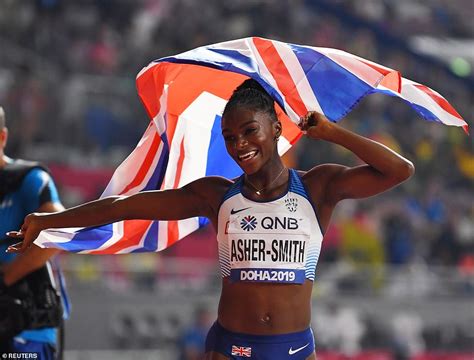 Dina Asher Smith Wins 200m World Athletics Gold For Britain In Front Of Another