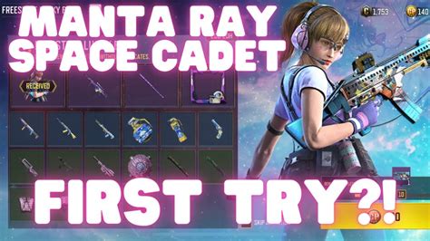 Luckiest Draw Ever New Simp Manta Ray Space Cadet Bae Freestyle Box Call Of Duty Mobile
