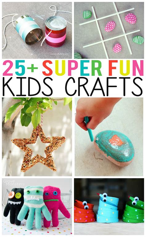 25 Super Fun Kids Crafts Amelia Fun Crafts For Kids Crafts For