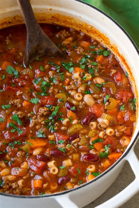 Pasta Fagioli Soup Better Than Olive Gardens Cooking Classy