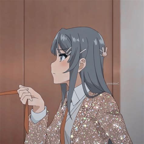 𝚋𝚞𝚗𝚗𝚢 𝚐𝚒𝚛𝚕 𝚜𝚎𝚗𝚙𝚊𝚒 𝚖𝚊𝚝𝚌𝚑𝚒𝚗𝚐 𝚒𝚌𝚘𝚗𝚜 ☄︎ Bunny Girl Mai Sakurajima Anime