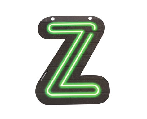 Neon Letter Z Voor Slinger Feest Versiering Feestwinkel De Goede Keus