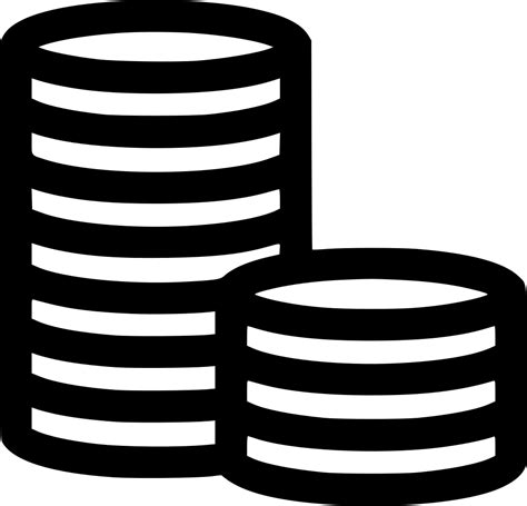 Stack Coins Svg Png Icon Free Download 542816 Onlinewebfontscom