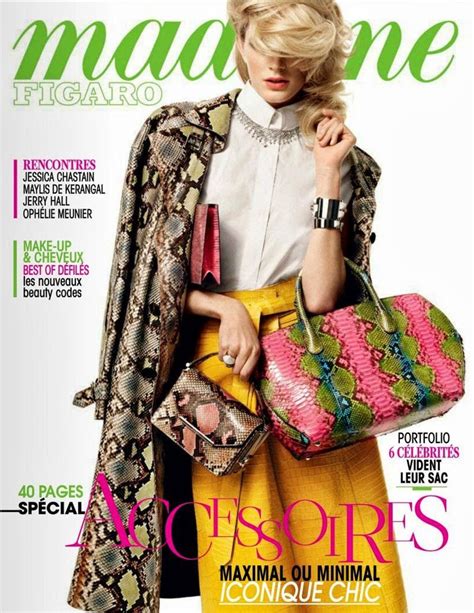 Madame Figaro March 2014 Cover Madame Figaro
