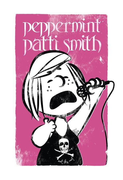 Peppermint Patti Smith 13x19 Art Print Etsy