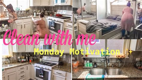 Clean With Me Monday Motivation Youtube