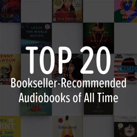 Top 20 Most Recommended Audiobooks Of All Time Librofm Audiobooks