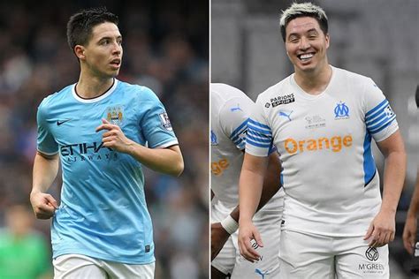 fans mock samir nasri as ex premier league star displays fuller figure irish mirror online