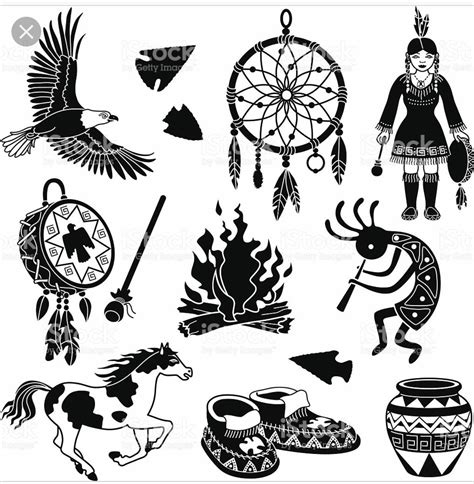 Southwest Native Indians Symbols Kokopelli Native Americans In The
