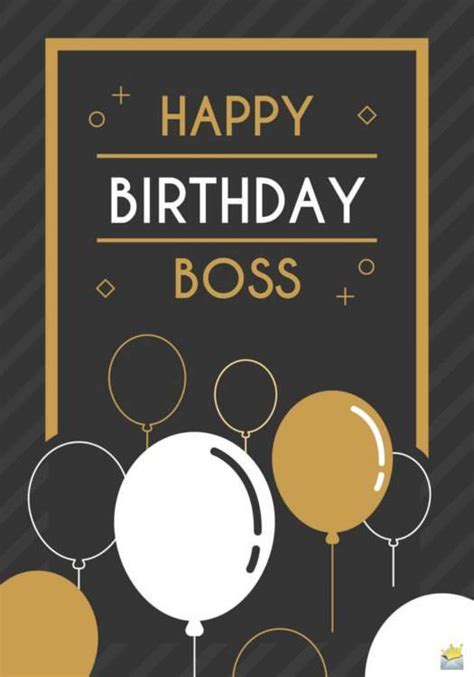 The Most Original Birthday Wishes For My Boss Happy Birthday Boss