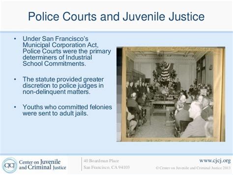 4 The Origins Of Californias Juvenile Justice System Updated
