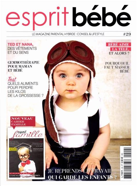 Esprit Bebe N° 29 Abonnement Esprit Bebe Abonnement Magazine Par