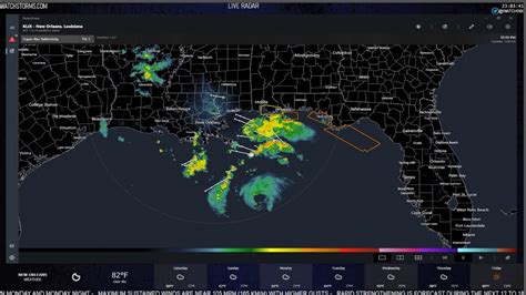 Live Ida Radar Live Radar From Klix New Orleans Louisiana Youtube