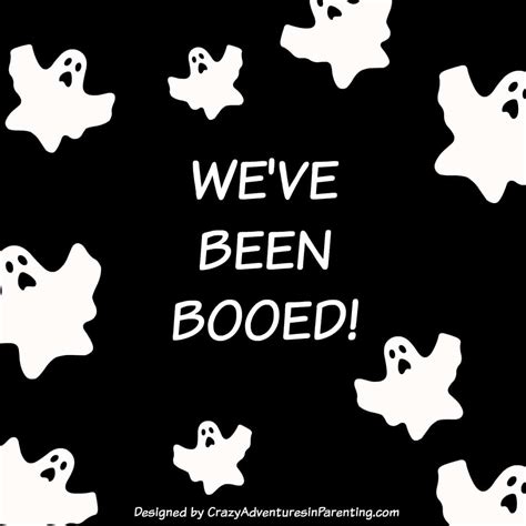 4 Free Printable Youve Been Booed Signs Admin