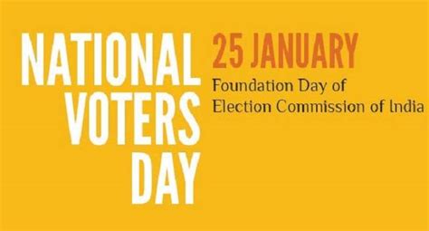 More than 300,000 americans registered to vote in the inaugural day the. National Voters Day 2019 | History, Themes, Importance ...