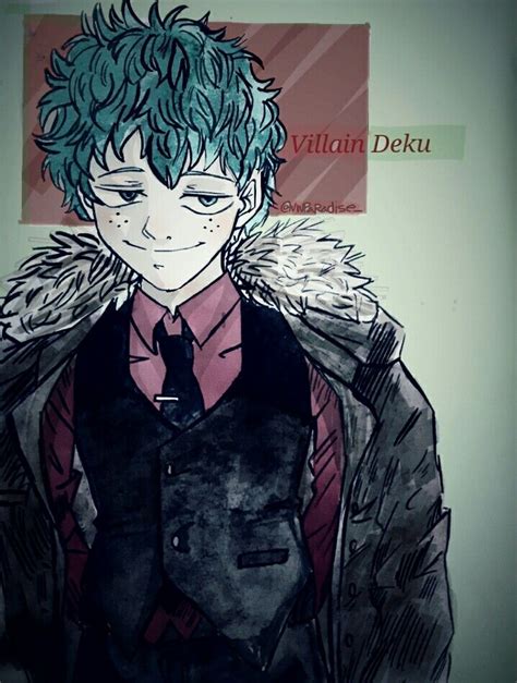 Villain Dekubnha Villain Deku Villain My Hero