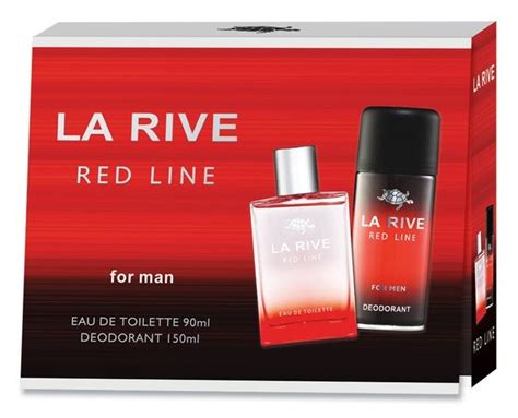 La Rive Men Red Line Deowoda Zestaw Perfumeria Deoshop