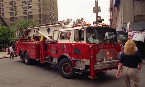 Fdny Tower Ladder 15 July 1994 Photo Taken With A Minolta Flickr