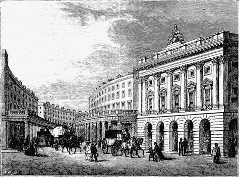 The History Of Regent Street In London