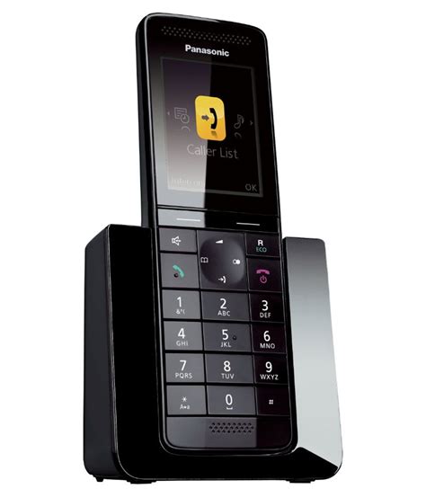 Buy Panasonic Kx Prs110 Cordless Landline Phone Black Landline Phone