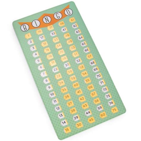 Jumbo Shutter Bingo Masterboard Cards