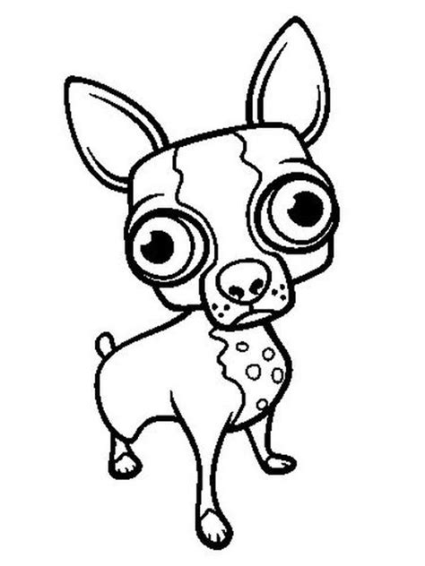 41 Teacup Chihuahua Coloring Pages Gincoo Merahmf