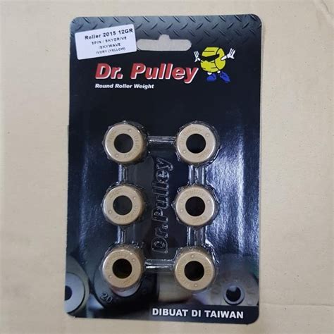 Jual Roller Dr Pulley 12 Gram Vario 125 Pcx Spin Bukan Tdr Kawahara Shopee Indonesia