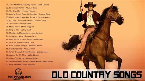 Best Old Country Songs Of All Time ♪ღ♫ Country Classic Of The Decades