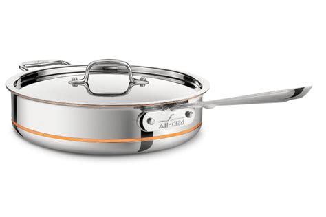 Big enough to support family gatherings, the 6 qt stainless steel sauté pan is great for any. All-Clad Copper-Core 6qt Saute Pan 8700800302 | MetroKitchen