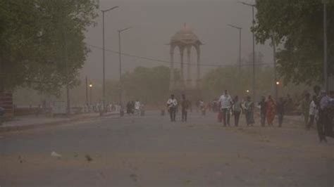 severe dust storm hits delhi igi airport flight operations suspended newsbytes