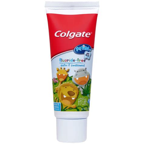 Colgate My First Baby And Toddler Toothpaste Fluoride Free 175 Oz
