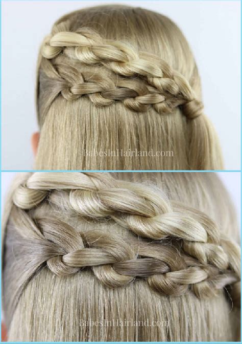 3 Strand Knot Braid Hairstyle Is It A Braid Or Is It Knots