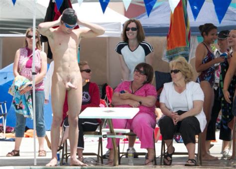 Male Nude Swimming