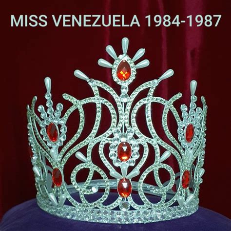 Miss Venezuela 19841987 มงกุฎ เจ้าหญิง
