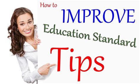 Tips And Ways To Improve Education Standards Tipspk