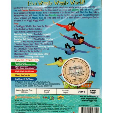 The Wiggles Its A Wiggly Wiggly World Dvd Hobbies And Toys Music
