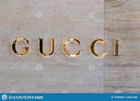 Segno Di Gucci Delloro Gucci Una Marca Di Lusso Italiana Di Modo E