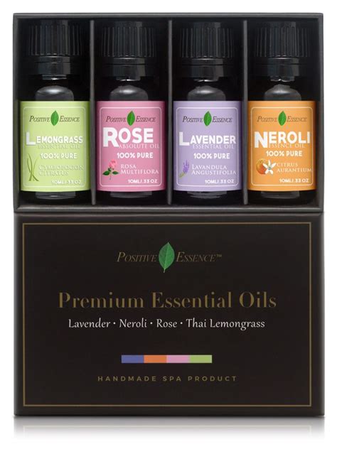 Premium Essential Oils Gift Set Positive Essence