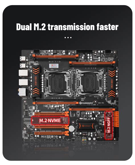 Huananzhi X99 F8d X99 Motherboard Intel Dual Cpu X99 Lga 2011 3 E5 V3