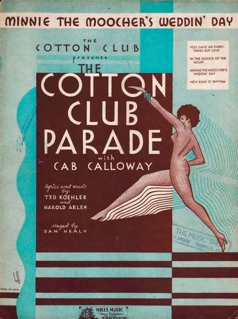 Pin By Signature Strategies On Jazz And Blues Posters Cotton Club Song