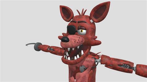 Foxy Download Free 3d Model By Tgames Brandonmartinleon Cbce663