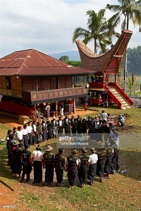 Toraja Funeral Ceremony At Tana Toraja Sulawesi High Res Stock Photo