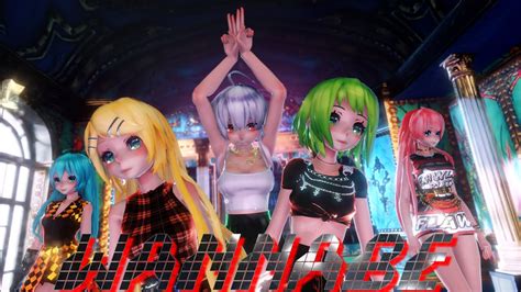 ≡mmd≡ Gumihakulukamikurin Wannabe 4kuhd60fps Full Ver2 Youtube