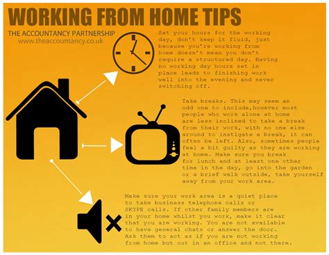 Working From Home Tips The Accountancy Partnership