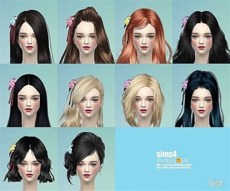 Sims 4 Hair Pins Jujapuppy