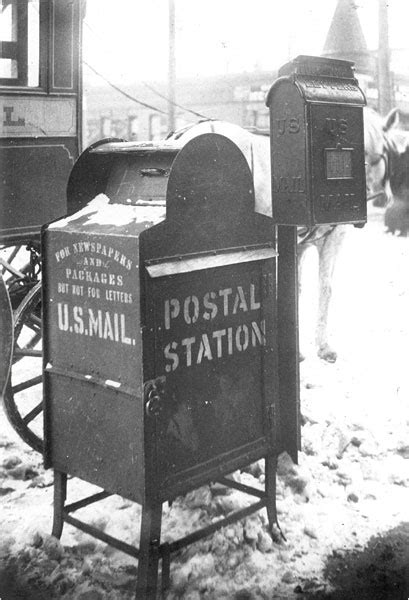 Steel Mailbox Mailboxes History First Mailboxes United States