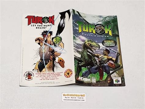 Buy Turok Dinosaur Hunter Nintendo 64 Instruction Manual