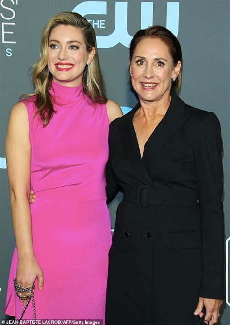 Laurie Metcalf Suits Up And Competes Against Pink Clad Daughter Zoe