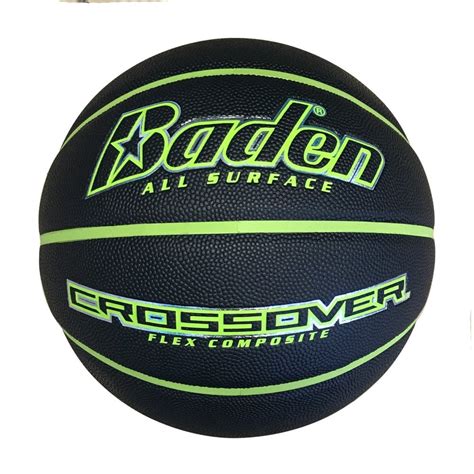 Baden Crossover Basketball Sz7 Blkgre Basketball From Ransome
