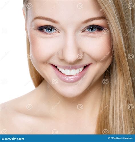 Beautiful Smiling Blonde Stock Photo Image Of Blonde 29540746